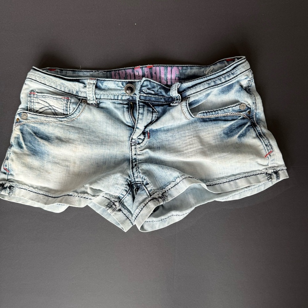 Stylish Blue Denim Women's Shorts
